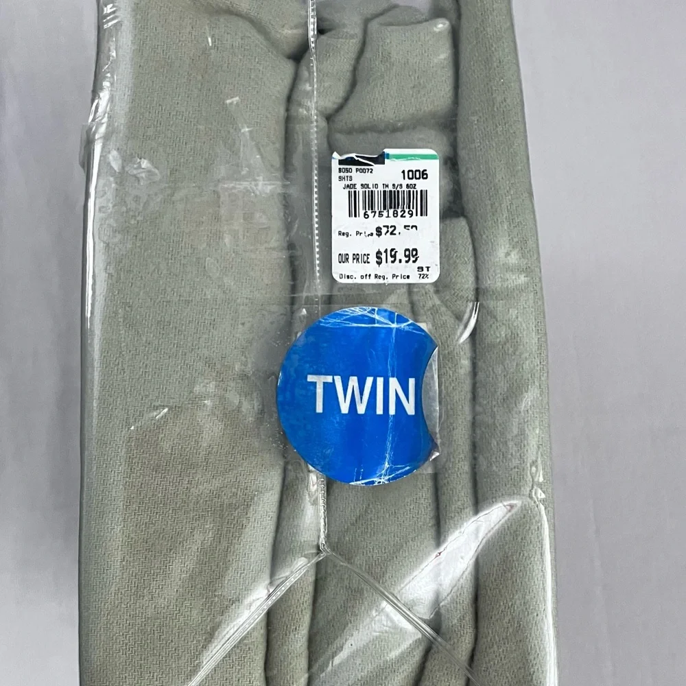 Royal Heritage Sage Gray / Jade Gray / Soft Green Bedding Sheet Set